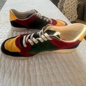 Polo by Ralph Lauren Color-Blocked Corduroy Sneakers